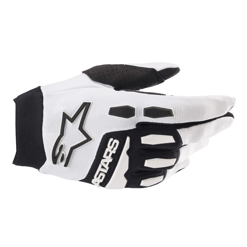 Alpinestars Full Bore Gloves White/Black - Image 1
