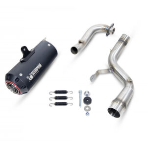 Honda Grom 2016 Red Power Full System Blk Ceramic Scorp - Image 2