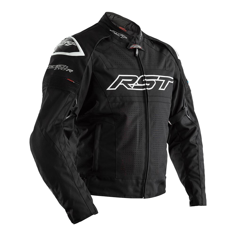 RST TRACTECH EVO R LIGHTWEIGHT CE TEXTILE JACKET[BLACK] 42 M - Image 1