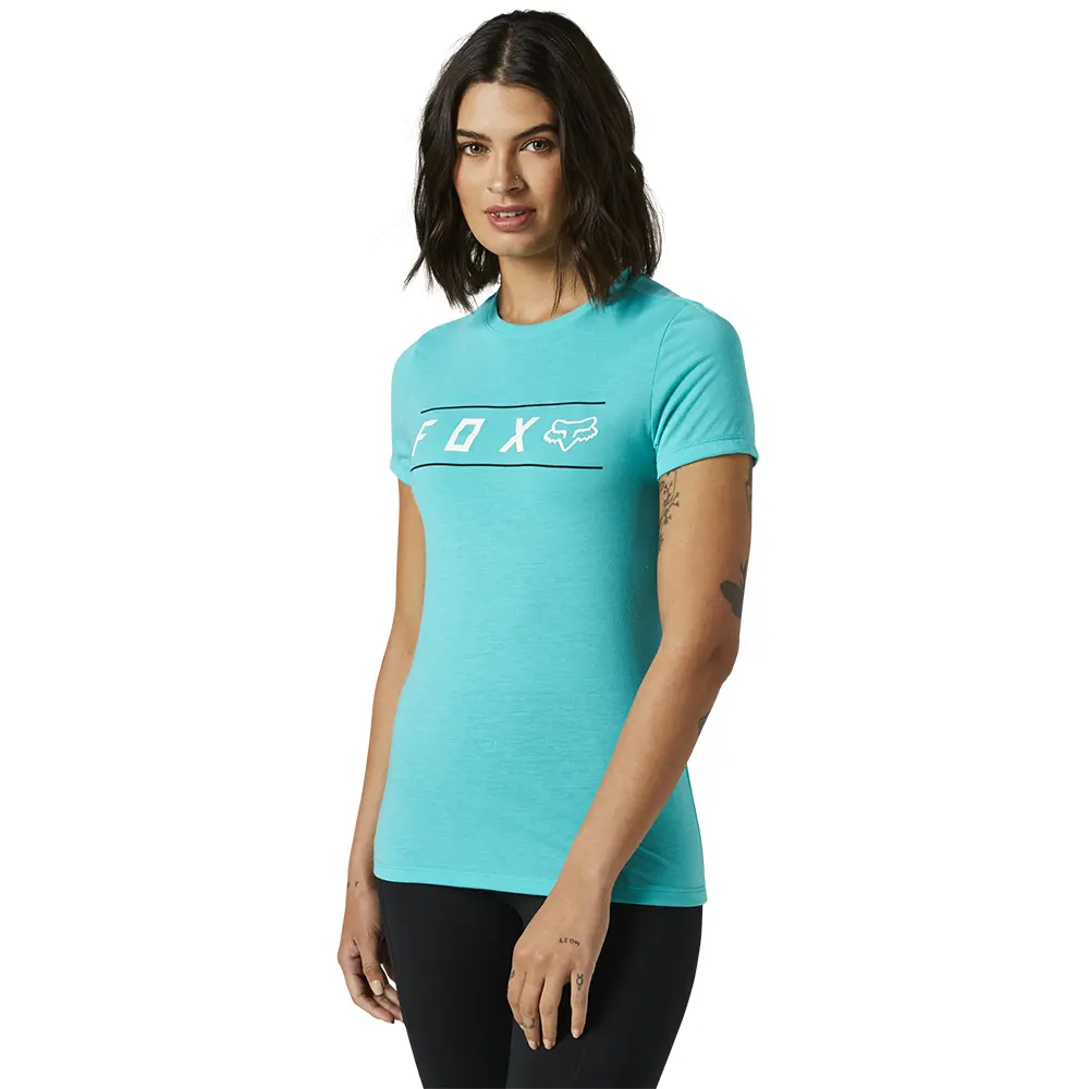 Fox Pinnacle Tech Ladies Tee Teal