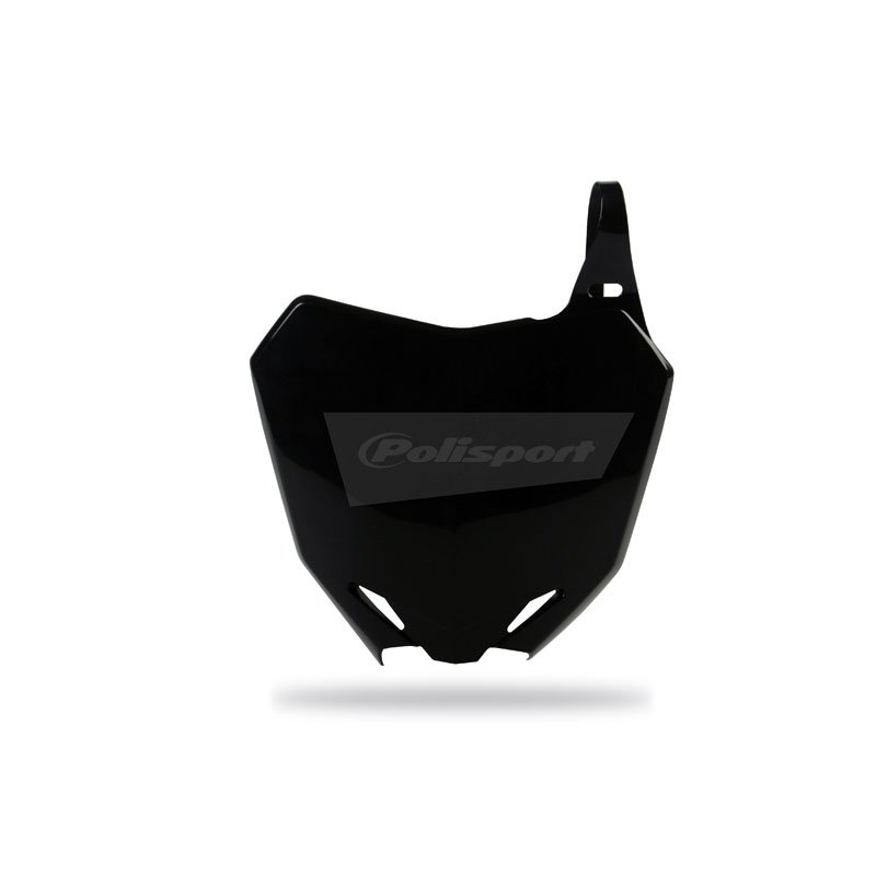 NUMBER PLATE SUZ RMZ250 10-16/ RMZ450 08-16 BLK - Image 1