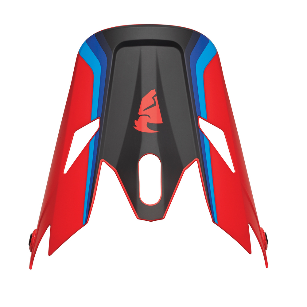 HELMET VISOR KIT S23 THOR MX SECTOR RUNNER RED BLUE - Image 1