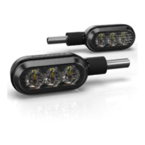 Denali T3 Front Turn Signals / DRL White/Amber - Pair - Image 1