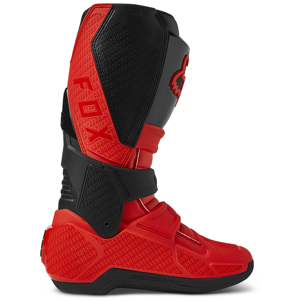 Fox Motion Motocross Boots Flo Red - Image 3