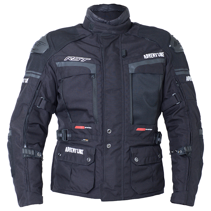 Jacket RST Adventure 3 Textile Black - Image 1