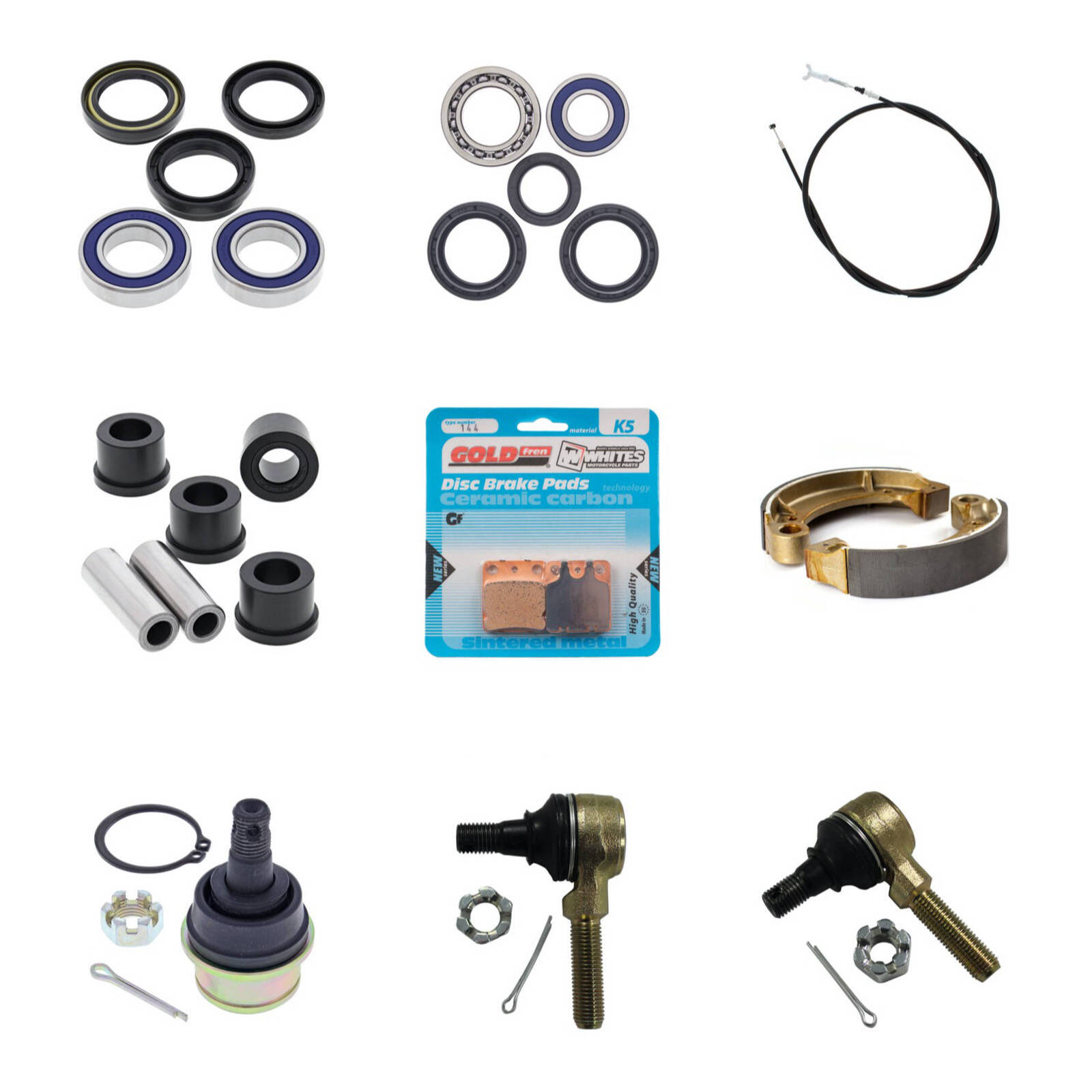 ATV Refurb Kit - Yamaha YFM350FA Grizzly 4WD '12-'14 - Image 1
