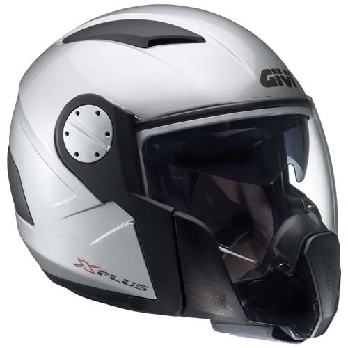 ** GIVI OPEN FACE HELMET SILVER SMALL -SALE - Image 1