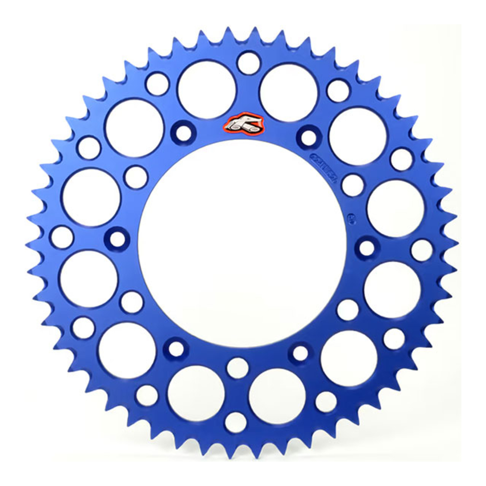 Renthal Sprocket Rear Blue 51T Alloy 7075 T6 Grooved - Image 1
