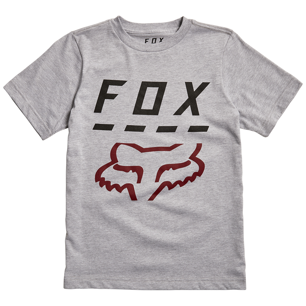 YOUTH HIGHWAY SS TEE [LIGHT HEATHER GREY] YXL - Image 1