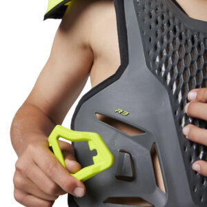 Fox R3 Body Armour Youth Dark Shadow - Image 5
