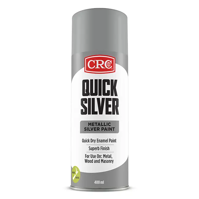 CRC Quicksilver Silver Paint 400ml pack 6                  []