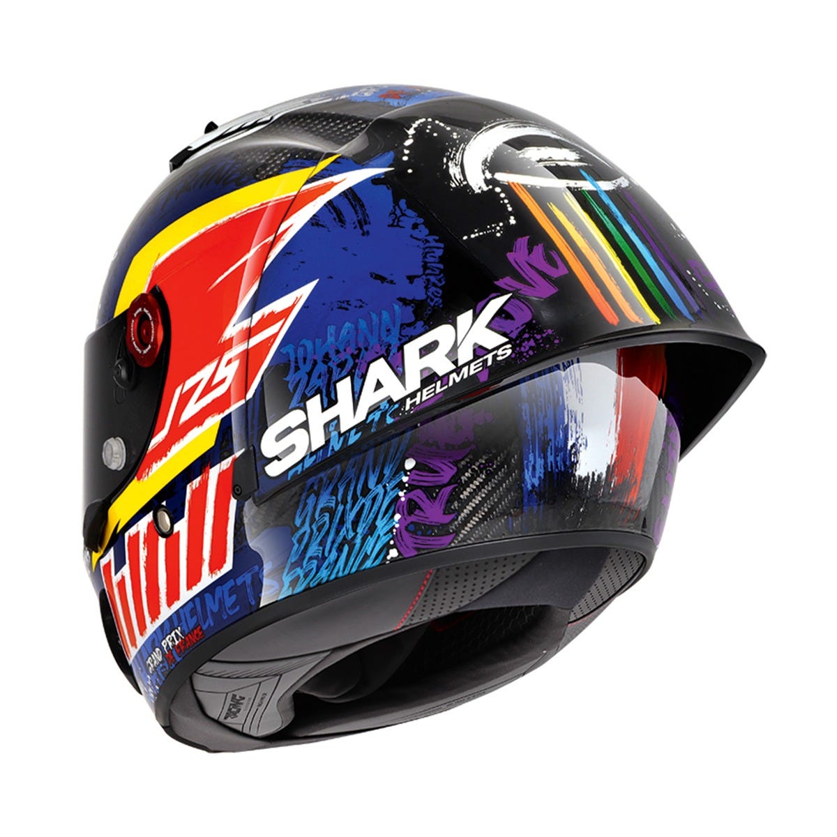 Shark Race-R Pro GP Zarco Chakra Road Helmet - Image 2