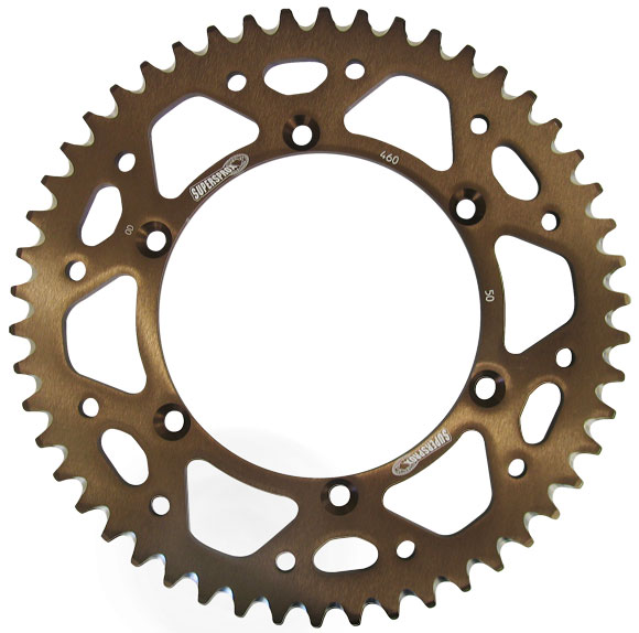 SUPERSPROX SPROCKET 990-48T (520) ALUMINUM [ORANGE] 48 - Image 1
