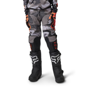 Fox 180 Bnkr Motocross Pants Youth Grey Camo - Image 1