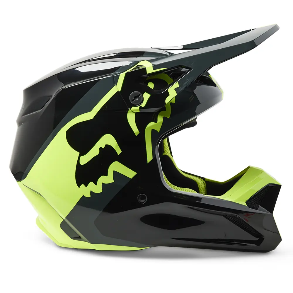 Fox V1 XPOZR MIPS ECE Motocross Helmet Youth Black/Grey
