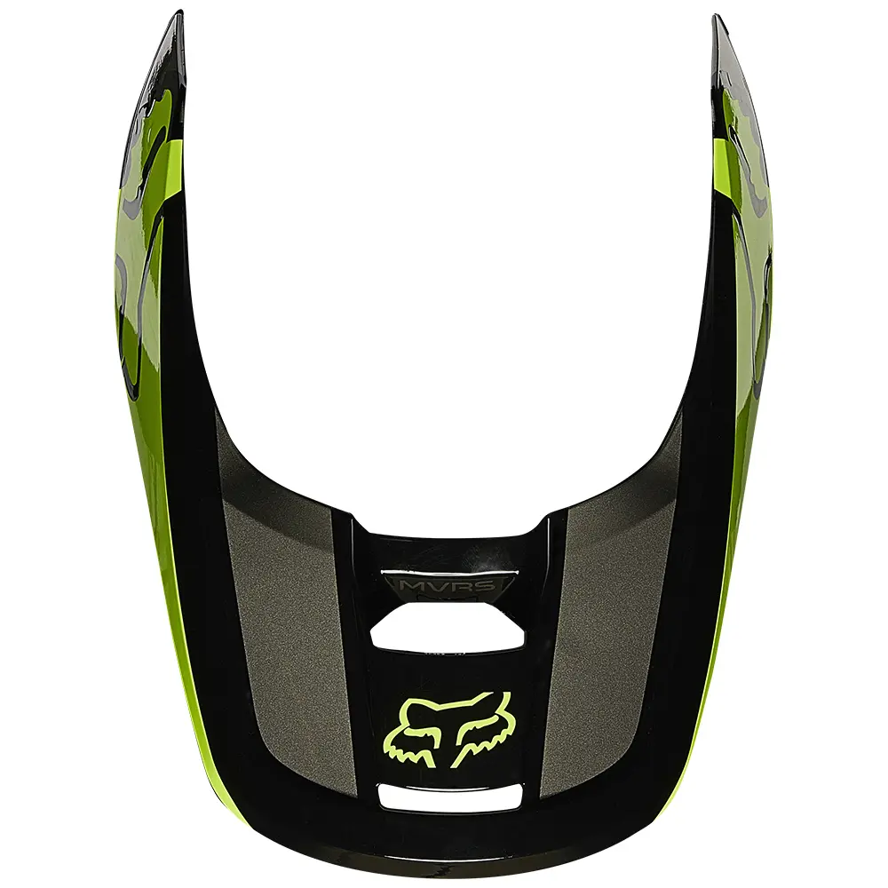 FOX V1 HELMET VISOR REVN [FLO YELLOW] L