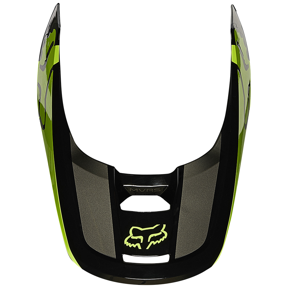 FOX V1 HELMET VISOR REVN [FLO YELLOW] L - Image 1