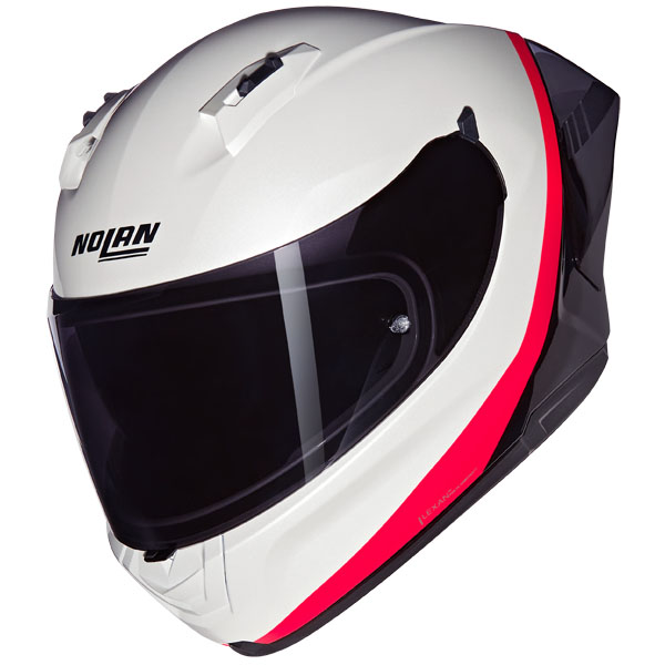 Nolan N60-6 SPORT Road Helmet Verniciatura white/black/red - Image 1