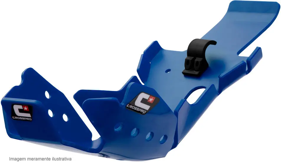 BASH PLATE CROSSPRO EC DTC ENDURO PLASTIC YAMAHA WR450F YZ450F YZ450FX 19-22 BLUE