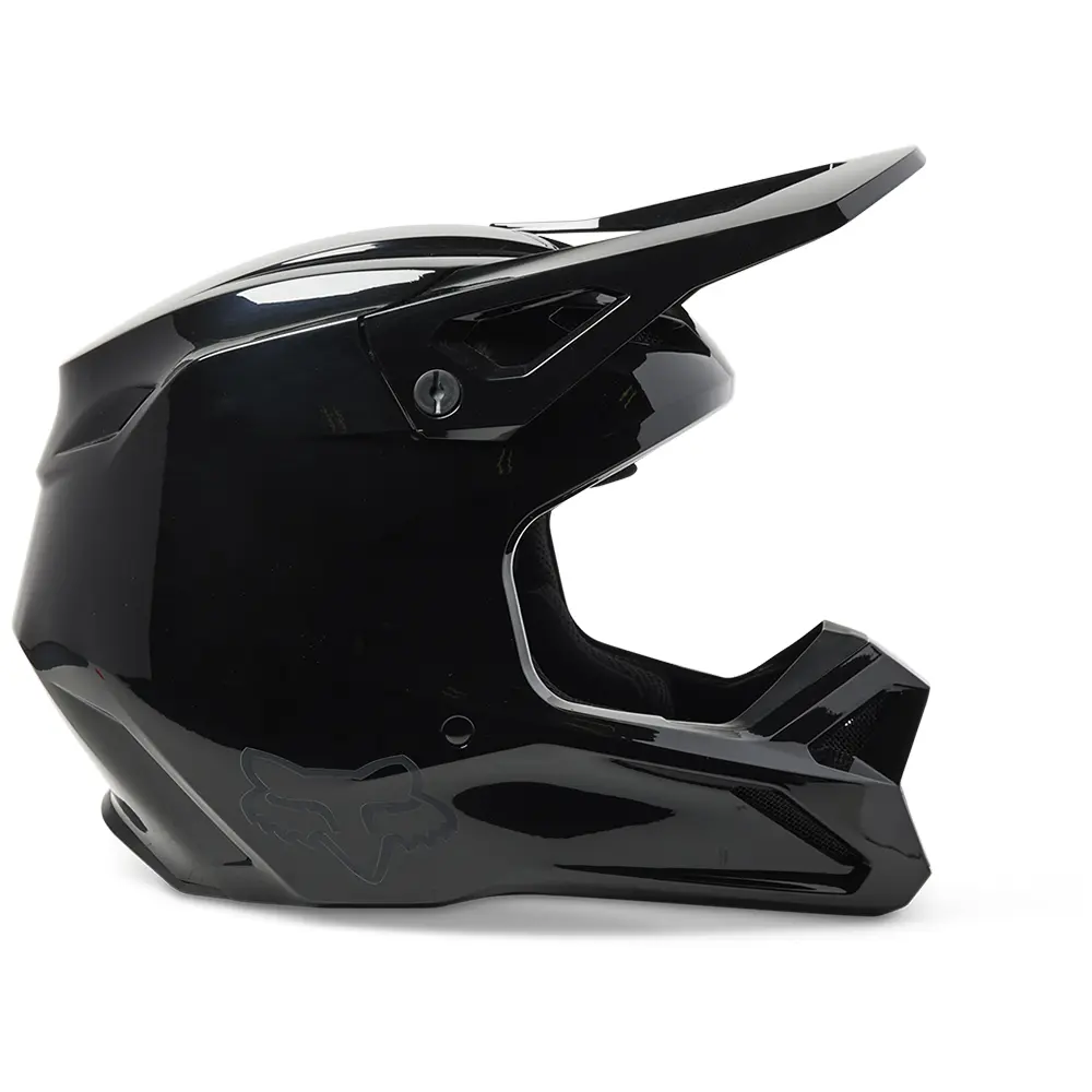 Fox V1 Solid MIPS ECE Motocross Helmet Black