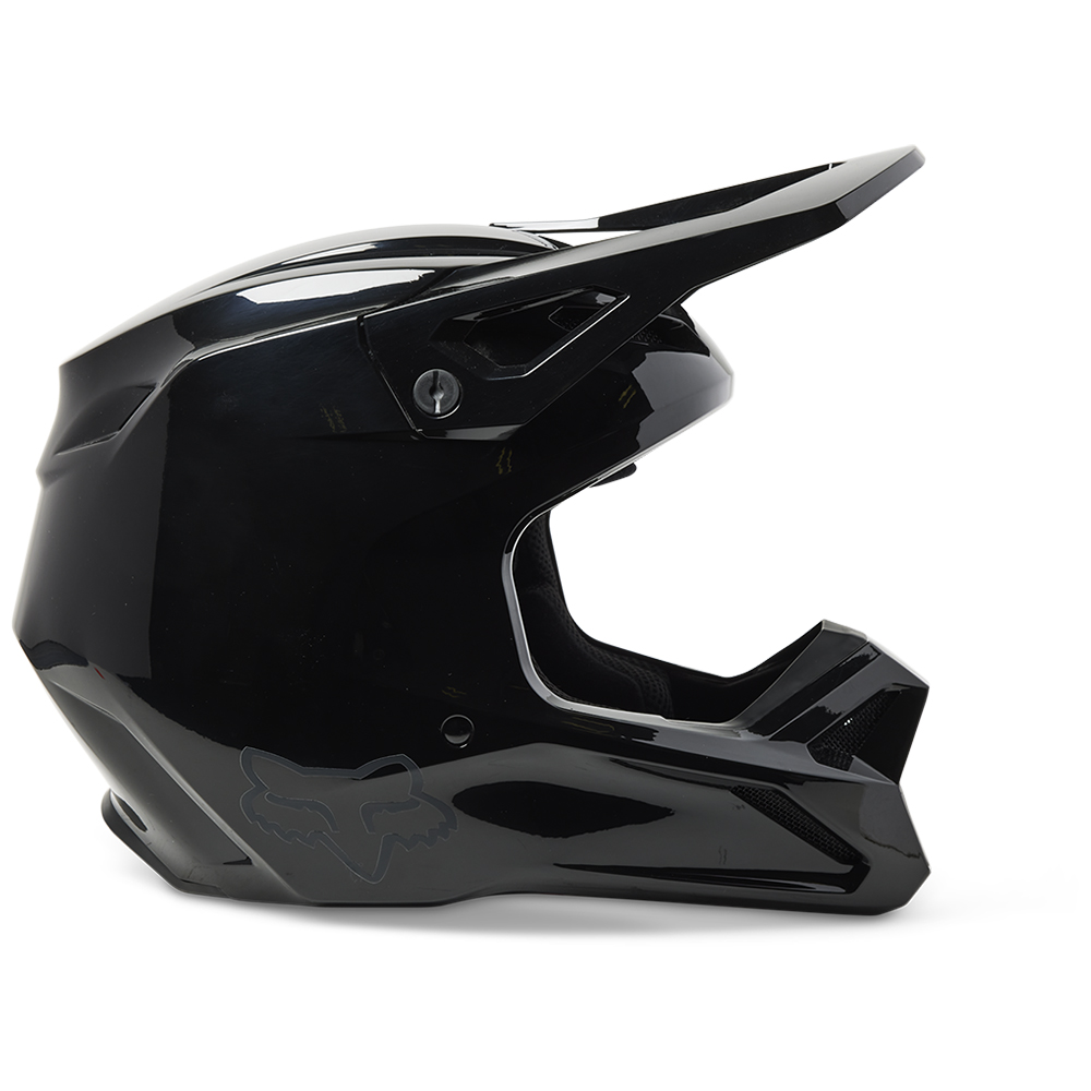 Fox V1 Solid MIPS ECE Motocross Helmet Black - Image 3