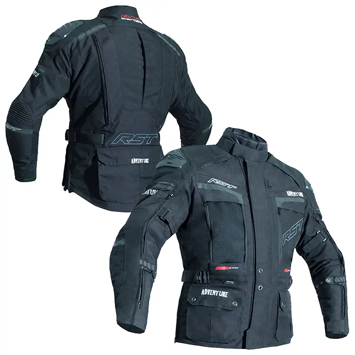 Jacket RST Adventure 3 Textile Black