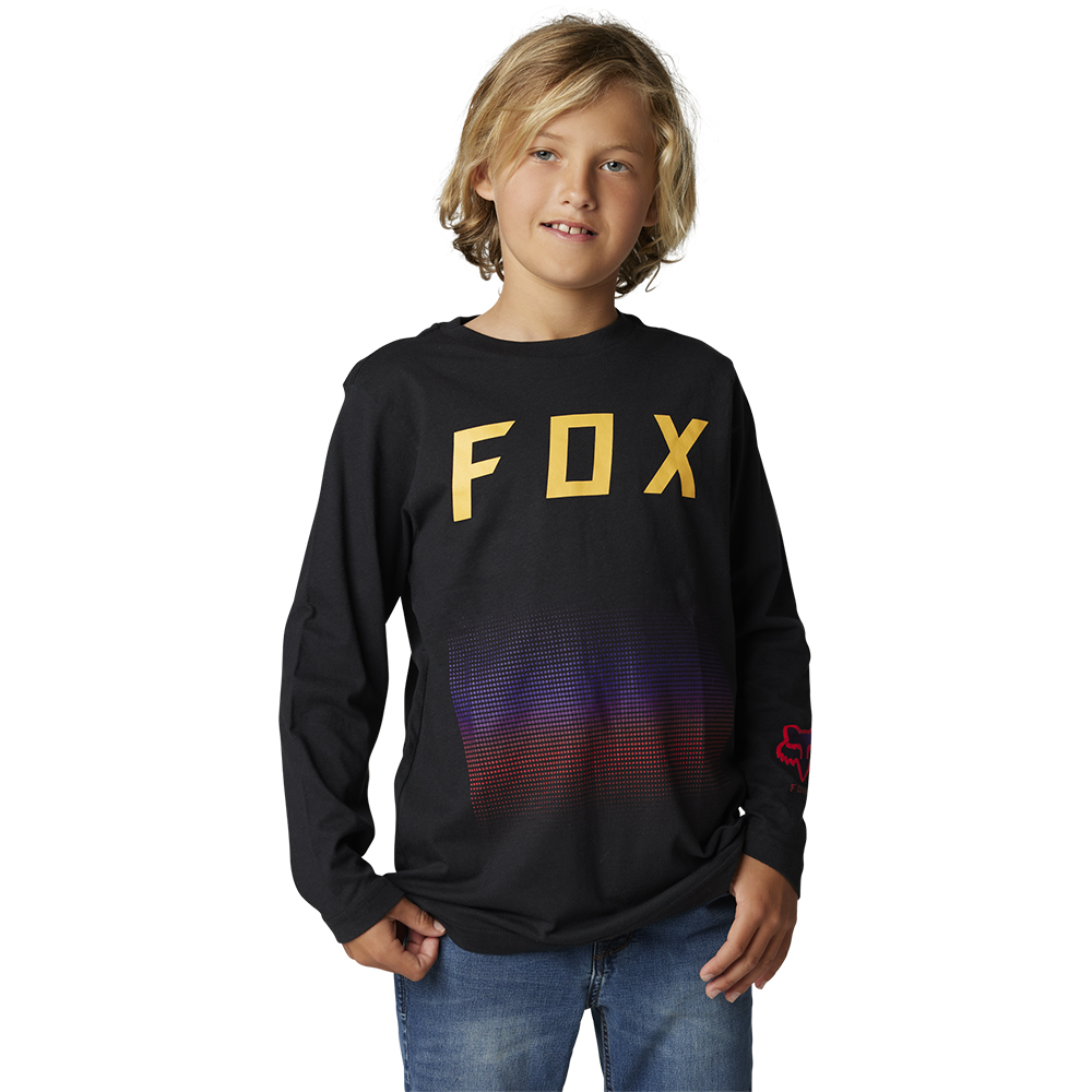 Fox FGMNT Long Sleeve Tee Youth Black - Image 1