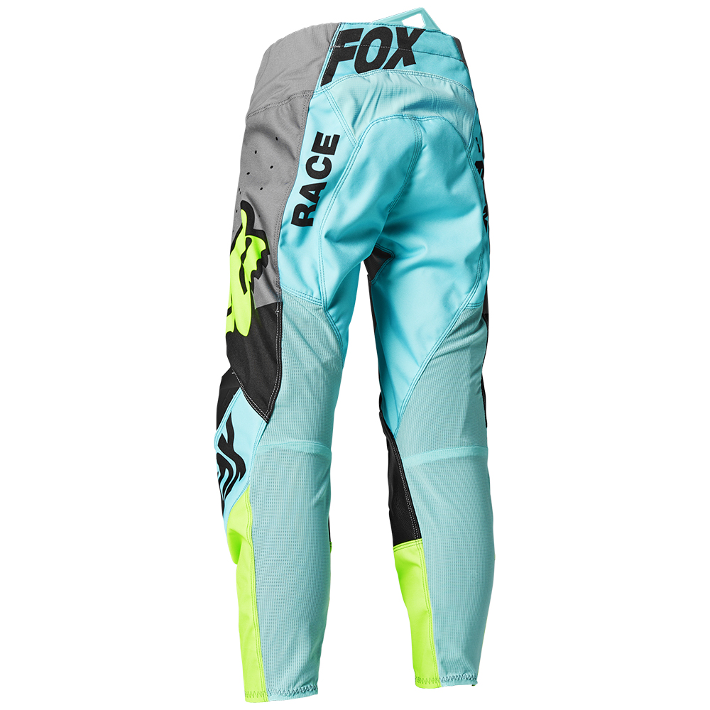 Fox 180 Trice Youth Teal Motocross Pants - Image 2
