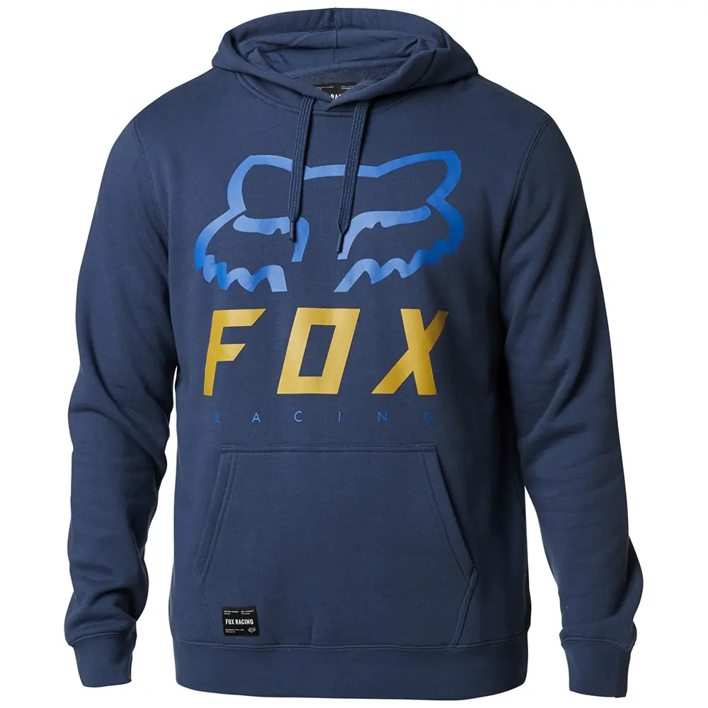 Hoodie Fox Heritage Forger Pullover Fleece Light Indigo