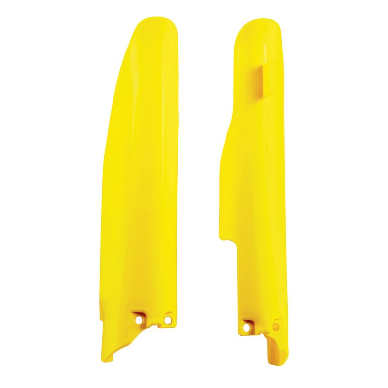 FORK PROTECTORS - GUARDS RTECH RM125 07-08 RM250 07-11 RMZ250 RMZ450 07-20 RMX450 10-20 YELLOW - Image 1