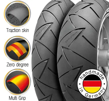120/70-18 ZR 59W TL CRA2 Front ContiRoadAttack2 Tyre       []