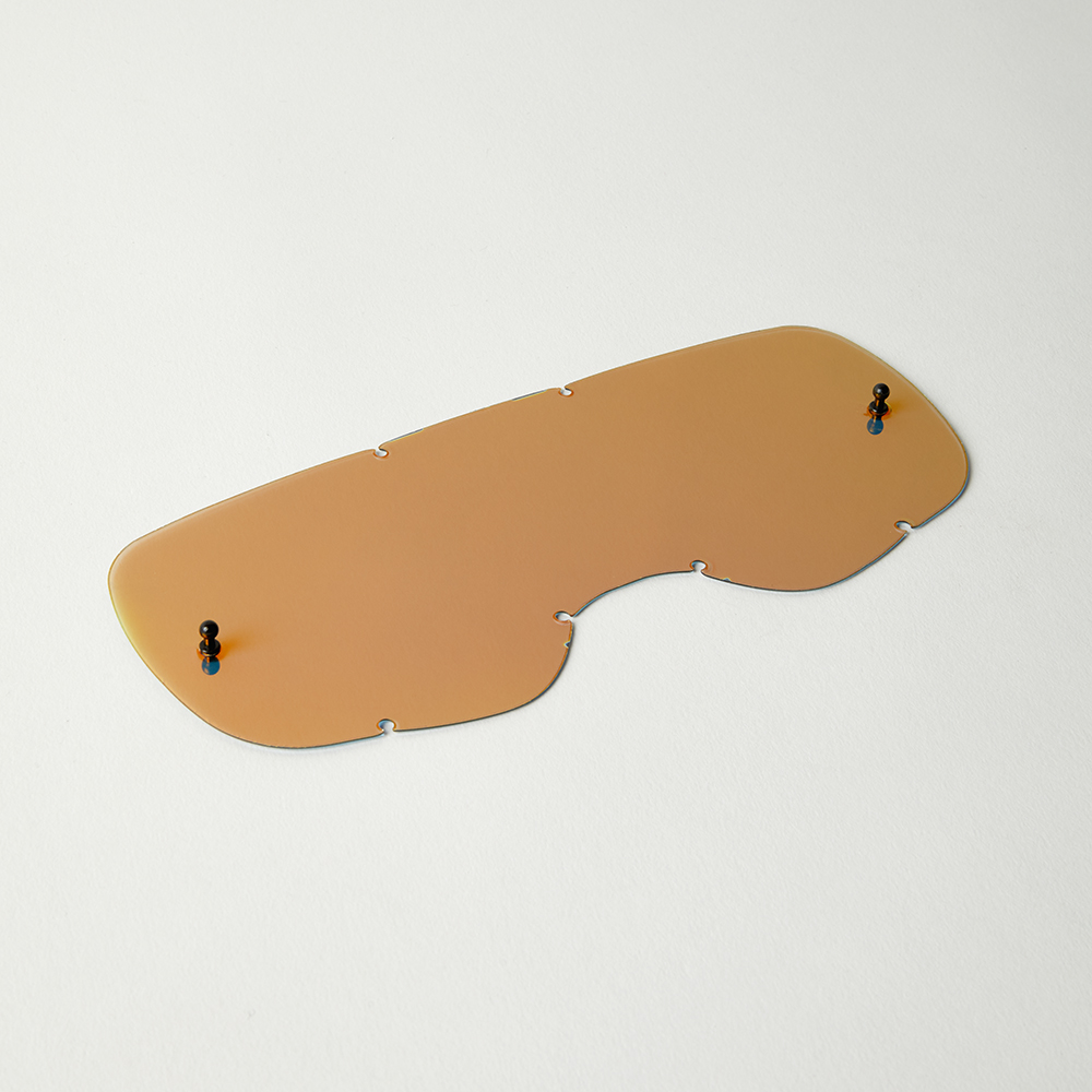 FOX AIRSPACE/MAIN MX20 CHRM LEXAN LENS [RED] OS - Image 1