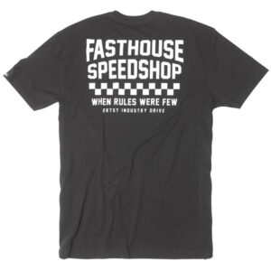 Fasthouse Chalet Tee Black - Image 1