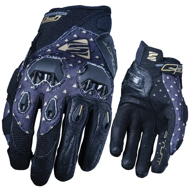 Motocross Gloves Five Stunt Evo Replica Ladies Black/Diamond