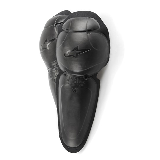 Alpinestars GP-R Knee Protectors Unisex Black M - Image 1