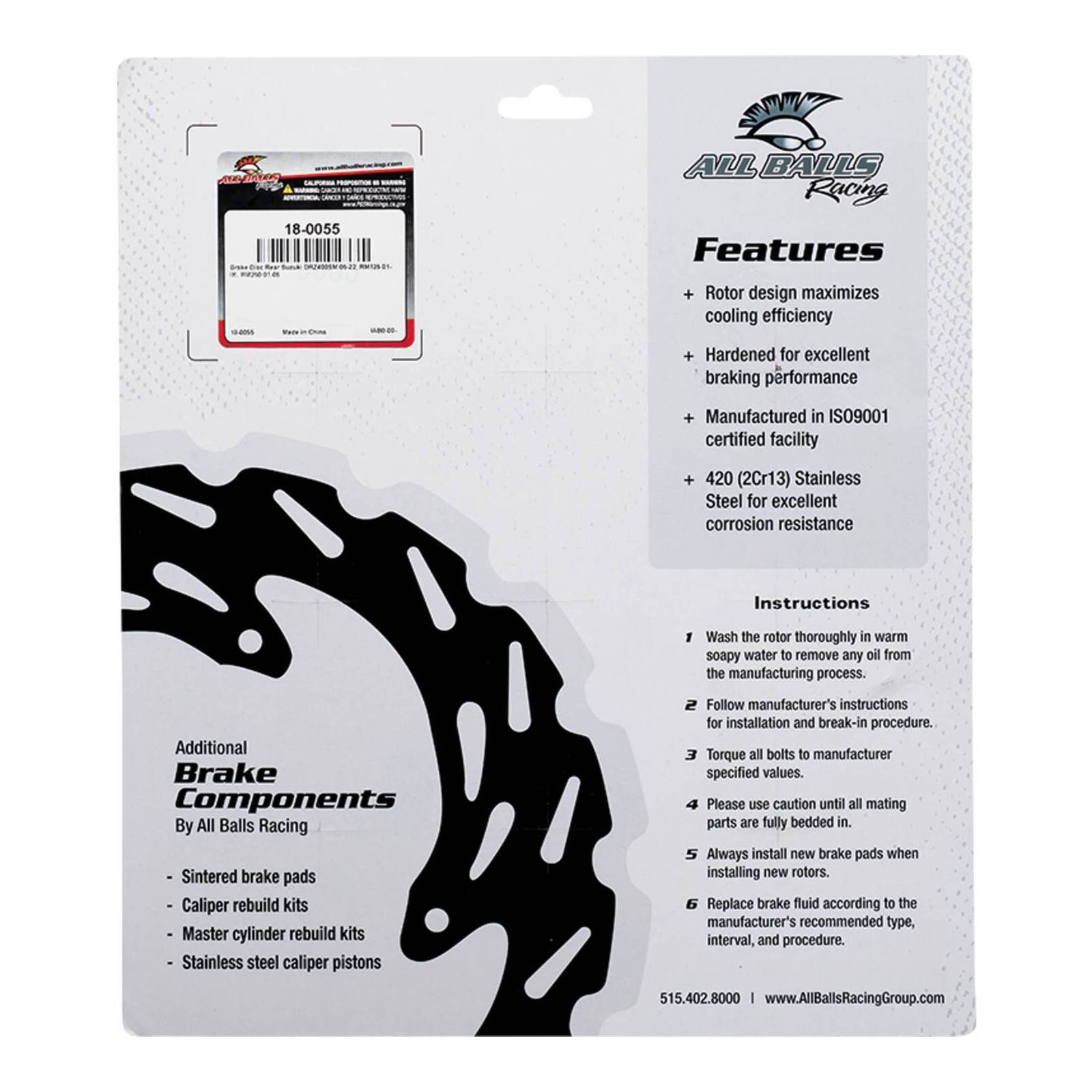 Brake Disc Rear 18-0055 - Image 5