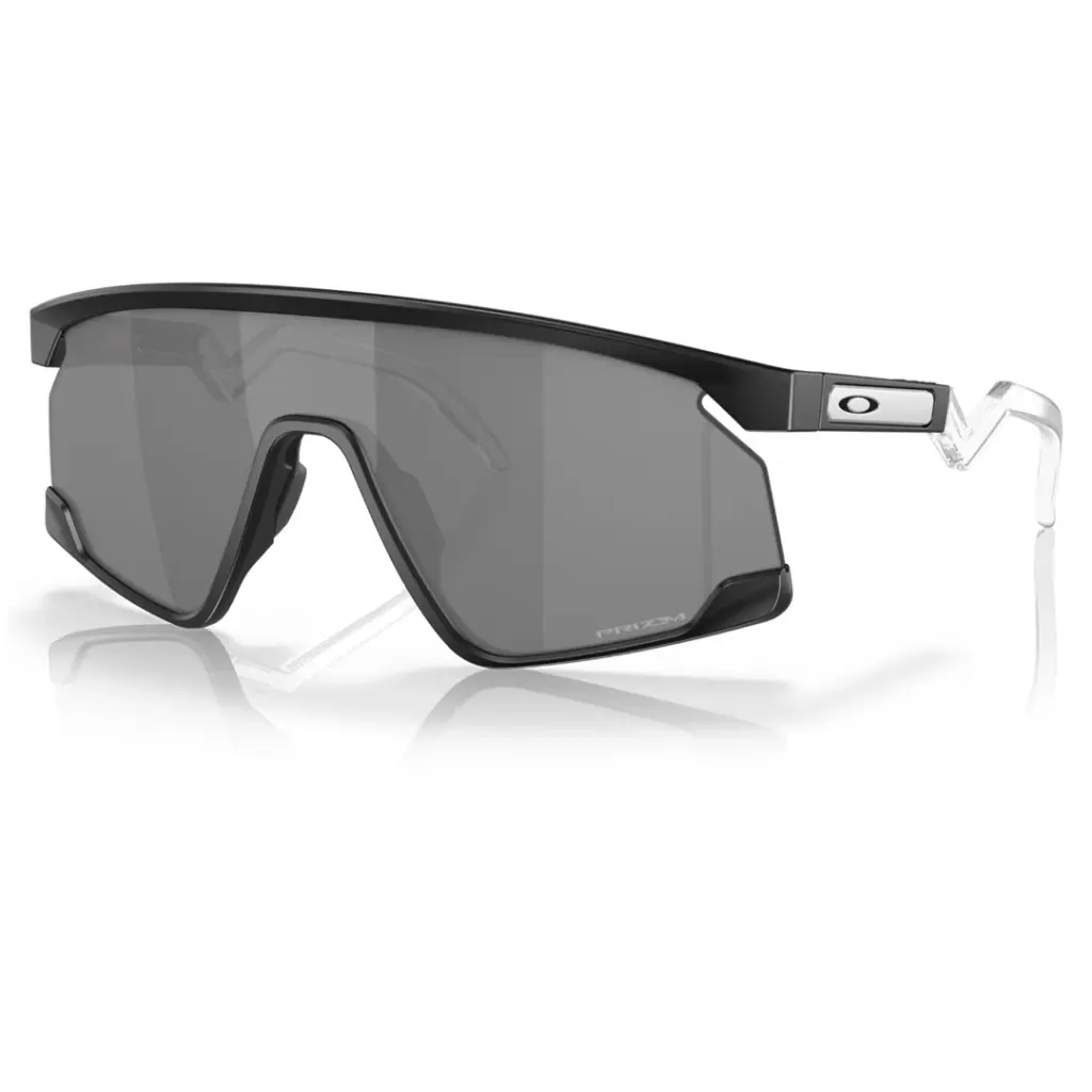 Oakley BXTR Sunglasses Matte Black/Blue/Pink w/ PRIZM Black Lens