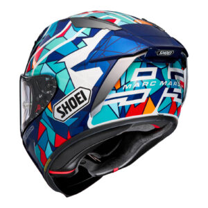 Shoei X-SPR Pro Road Helmet Marquez Dazzle TC10 - Image 2