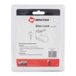 WMP Disc Lock 6mm Pin With Disc Lock Reminder - Image 10