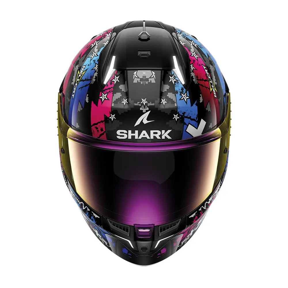 Shark Skwal i3 Hellcat Road Helmet Black/Chrome/Blue