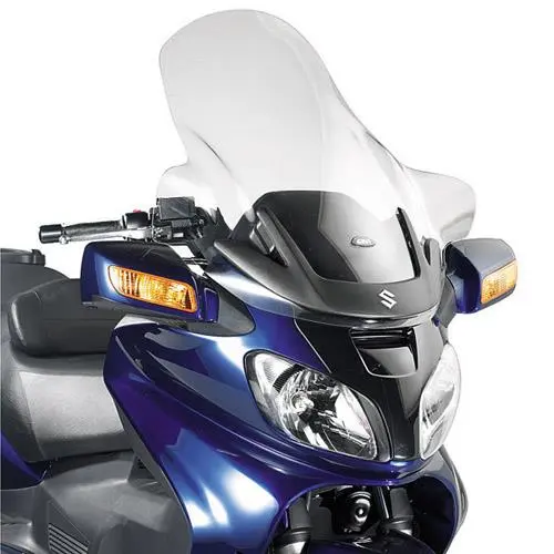 GIVI SCREEN SUZUKI BURGMAN EXECUTIVE AN650 '05-'12 CLEAR 78.5x72cm