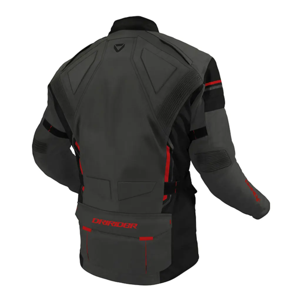 Dririder Compass 4 Road Jacket - Grey / Red