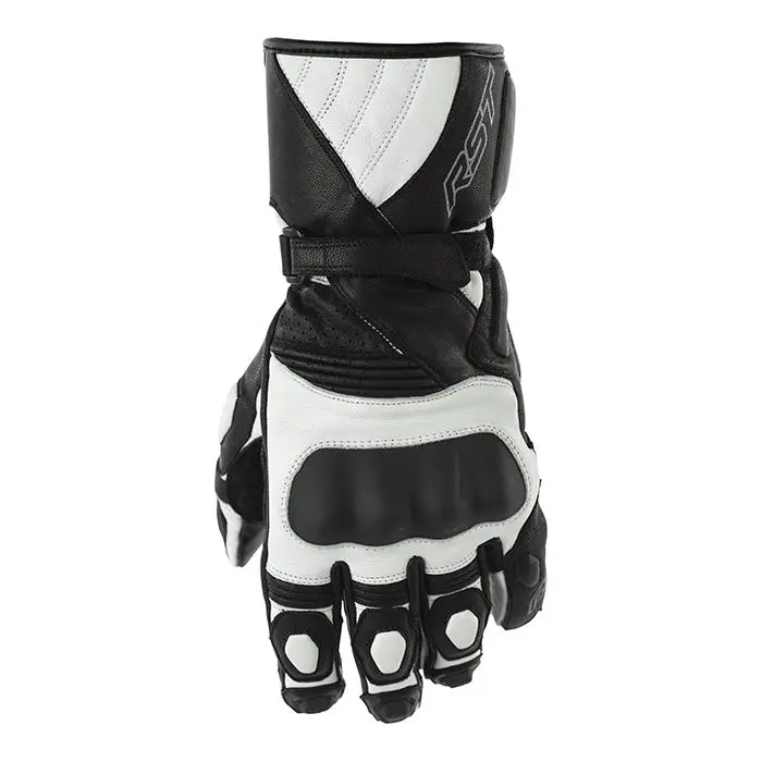 RST GT CE LEATHER GLOVE [BLACK/WHITE] 07 XS