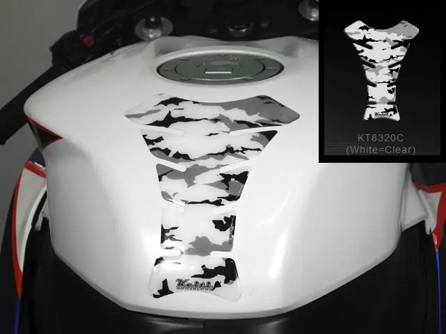KEITI TANK PAD 3D CARBON LOOK [CARBON] NS