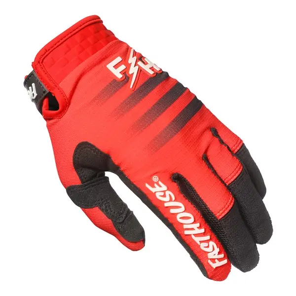 Fasthouse Elrod HyperSonic Motocross Glove Red