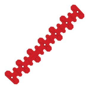 POLISPORT ARMADILLO HEAD PIPE GUARD LONG  40cm RED - Image 1