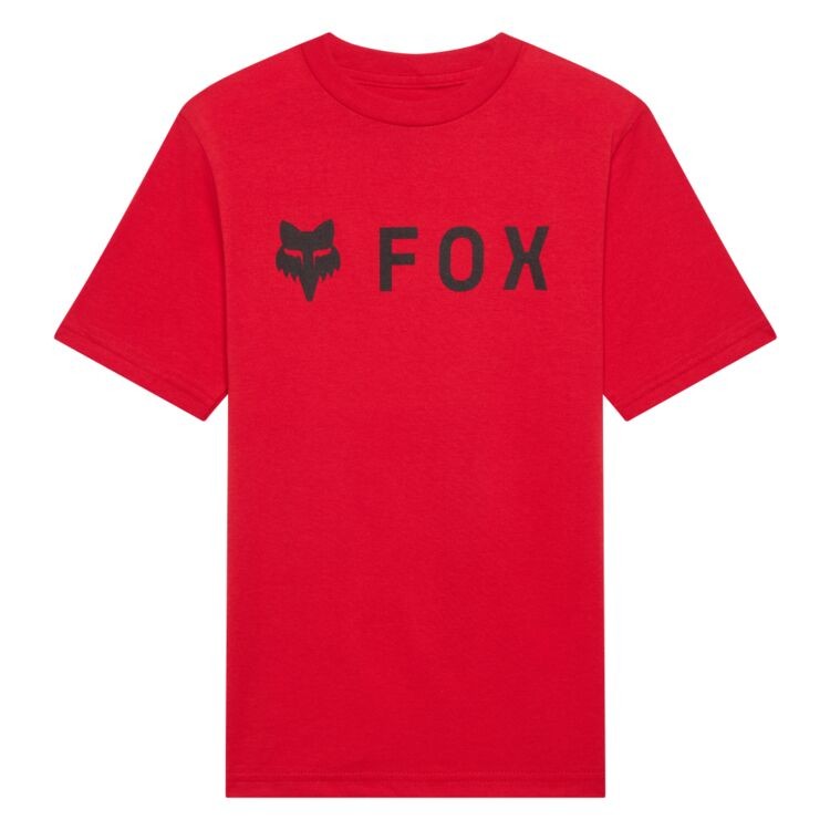 Fox Absolute SS Tee Youth Red - Image 3