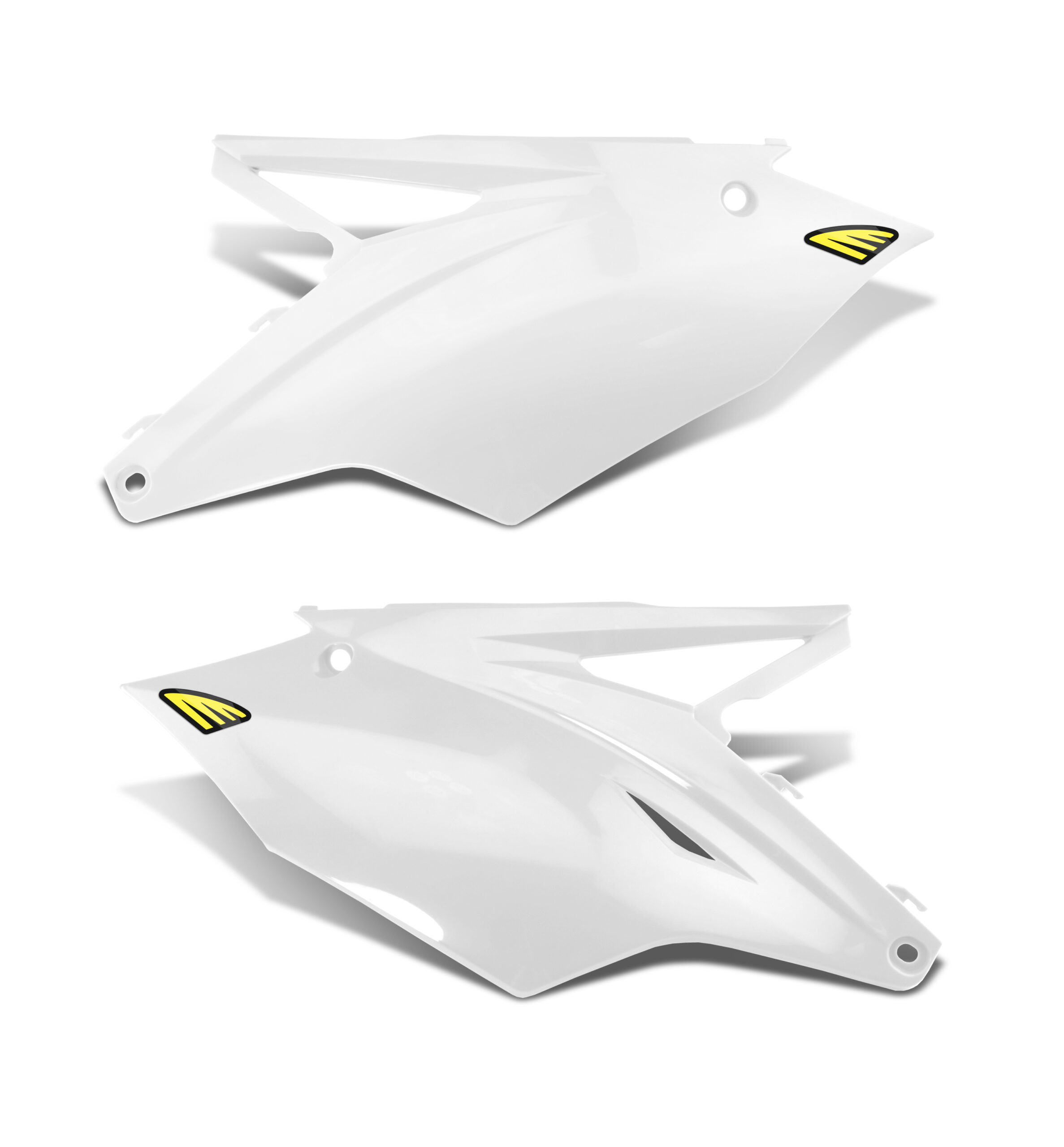 SIDE PLT 16- KX450F WHT - Image 1