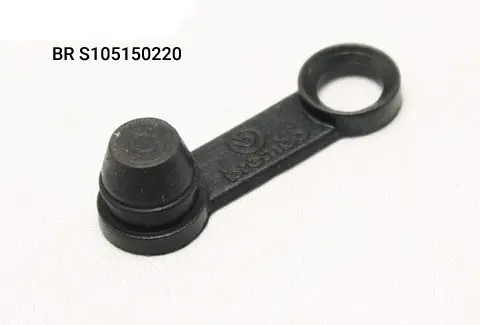 BLEED NIPPLE RUBBER COVER WITH TAG
