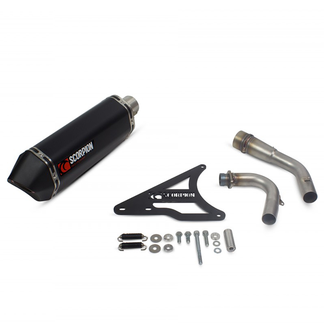 Peugeot Django 125/150 15-17 Serket Full System Blk Ceramic - Image 1
